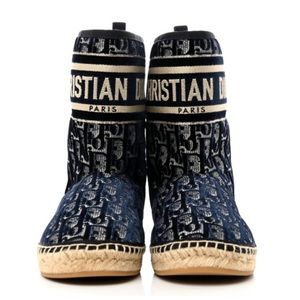 Christian Dior Velvet Oblique Granville Espadrille